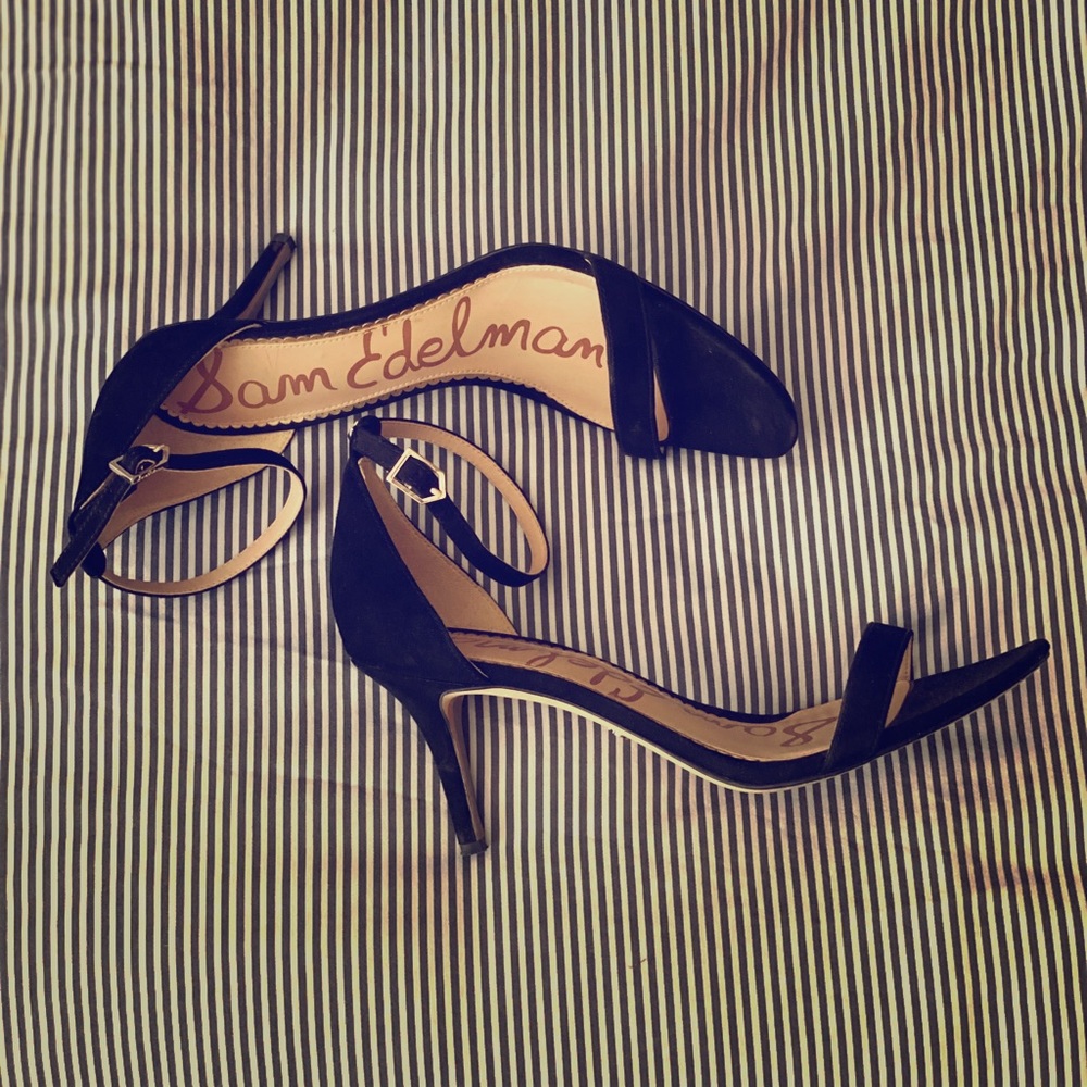 San Edelman Black Heel